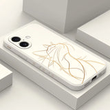 Proud Cat Skin-Friendly Silicone Case for iPhone