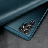 Smart Window View Leather Flip Full Protection Case For Samsung