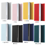 Luxury Leather Flip Stand Case For Samsung