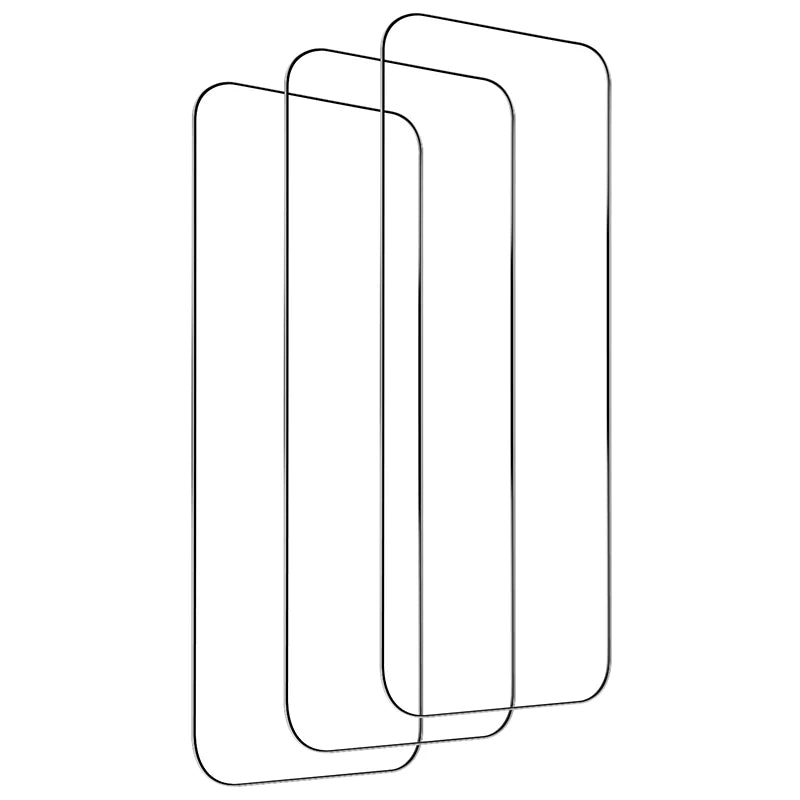 Tempered Glass Screen Protector with Lens Glass For iPhone