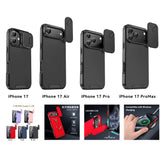 Magnetic Shockproof with Slide Camera Lens Protection Phone Case for iPhone
