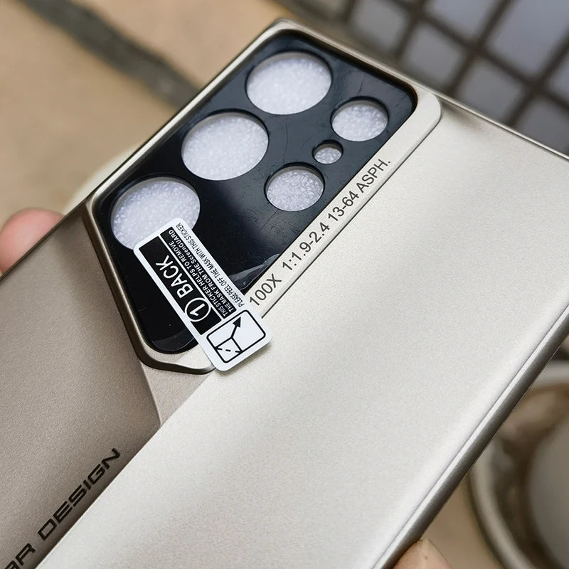 Titanium Gray Paint Hard Plastic Thin Shell Case For Samsung