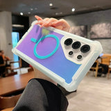 Laser Armor Aurora Magsafe Shockproof Case for Samsung