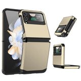 Telescopic Hinge Silicone Shockproof Case For Samsung Z Flip