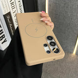 Liquid Silicone Magnetic Case For Samsung