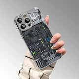 Creative Circuit Board Design Glass Case for iPhone