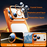 Candy Color Frosted Clear Hard Case for iPhone