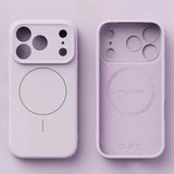 Magnetic Liquid Silicone Skin Feel Case for iPhone