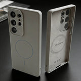 Magnetic Liquid Silicone Soft Case for Samsung