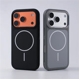 Original Double Color Matte Magnetic Hard Protective Case For iPhone