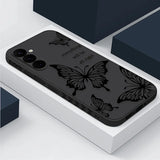 Butterfly Silicone Phone Case For Samsung