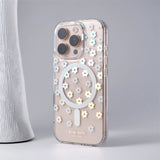 Retro Flower Laser Magnetic Case for iPhone