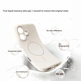 Magnetic Liquid Silicone Case for iPhone