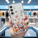 Flowers Vine Clear Case For Samsung
