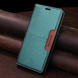 Flip Leather Galaxy Magnetic Wallet Case for Samsung