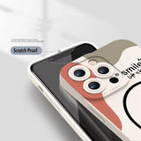 Cute Cartoon Smiley Silicone Case for Samsung