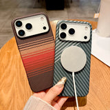 Magnetic Luxury Carbon Fiber Texture Phone Case for iPhone