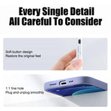 Liquid Silicone Shockproof Phone Case for iPhone
