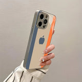 Minimal Stripe Electroplated Phone Case for iPhone