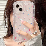 Small Flower Stars Anti-drop Airbag Soft Case For iPhone