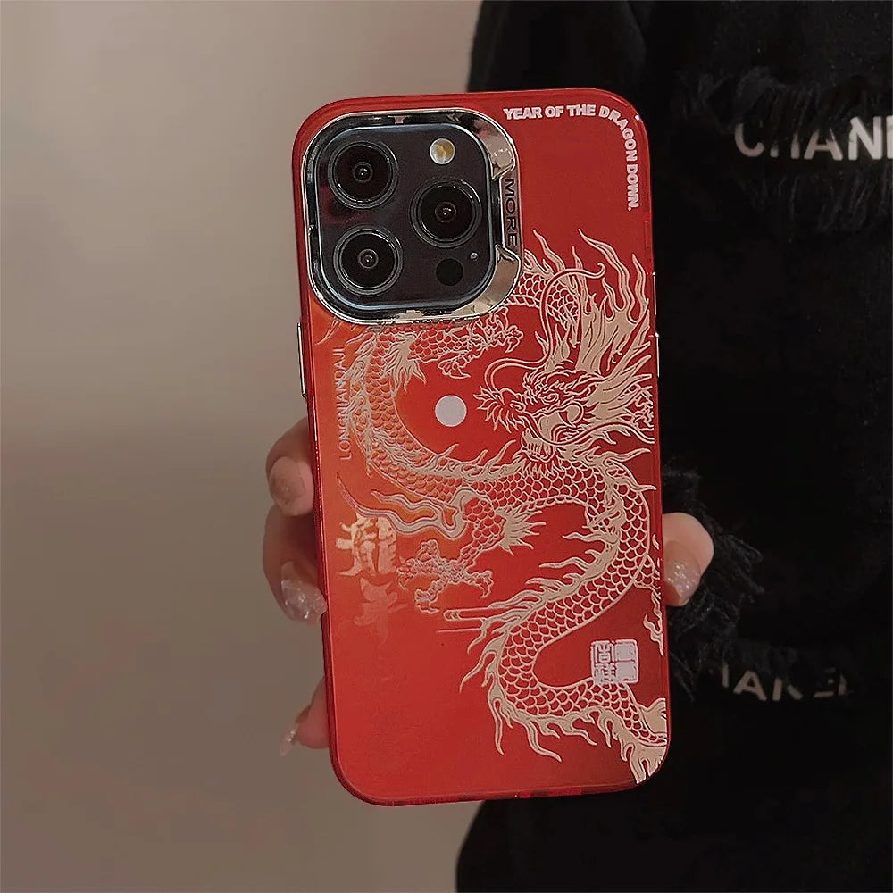 2024 New 3D Dragon Case For iPhone