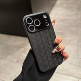 Luxury Frosted Texture Full Bumper No Slip Phone Case For iPhone