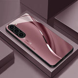 Stylish Curved Design Electroplated Case for Samsung