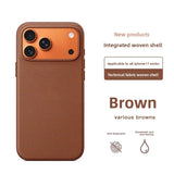 High Quality Original Technology Woven Magnetic Case For IPhone