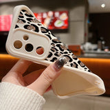 Brown Leopard Print TPU Phone Case For Samsung