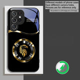 Eagle Head Magnetic Glass Phone Case For Samsung