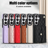 Luxury Crossbody Wallet Leather Cards Holder Shockproof Case For Samsung