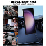 Creative Airplane Print Magnetic Matte Case For Samsung