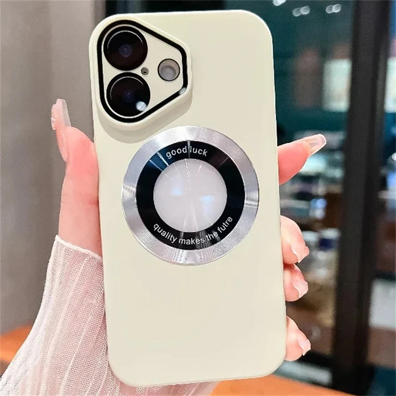 For Magesafe Lens Protection Magnetic Case For iPhone