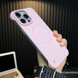 Ultra Slim Frameless Magnetic Csae For iPhone