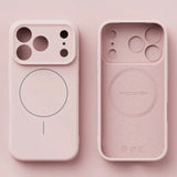 Magnetic Liquid Silicone Skin Feel Case for iPhone