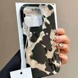 Gradient Laser Stylish Leopard Phone Case For Phone