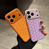 Luxury Frosted Texture Full Bumper No Slip Phone Case For iPhone