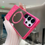 Glitter Diamond Magnetic Mirror Case For Samsung