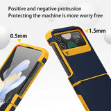 Telescopic Hinge Silicone Shockproof Case For Samsung Z Flip