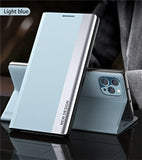 Luxury Stand Book Magnetic Flip Case For iPhone