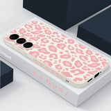 Leopard Print Lanyard Case For Samsung