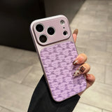 Luxury Frosted Texture Full Bumper No Slip Phone Case For iPhone