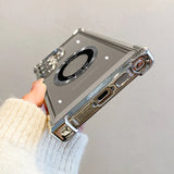Luxury Plating Magnetic Wireless Charge Case for Samsung