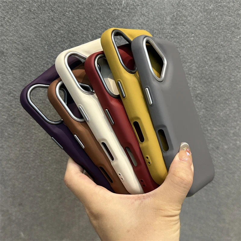 Frosted Thickened Non-slip Skin Feel Phone Case for iPhone