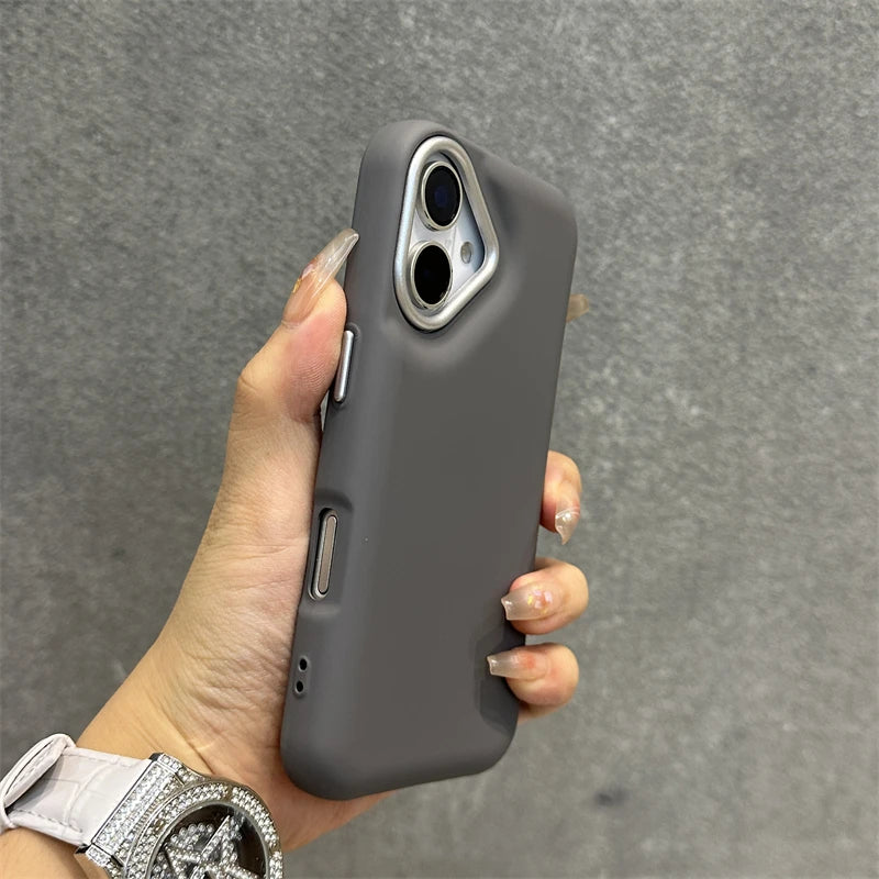 Frosted Thickened Non-slip Skin Feel Phone Case for iPhone