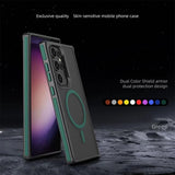 Slim Matte Magnetic Phone Case for Samsung