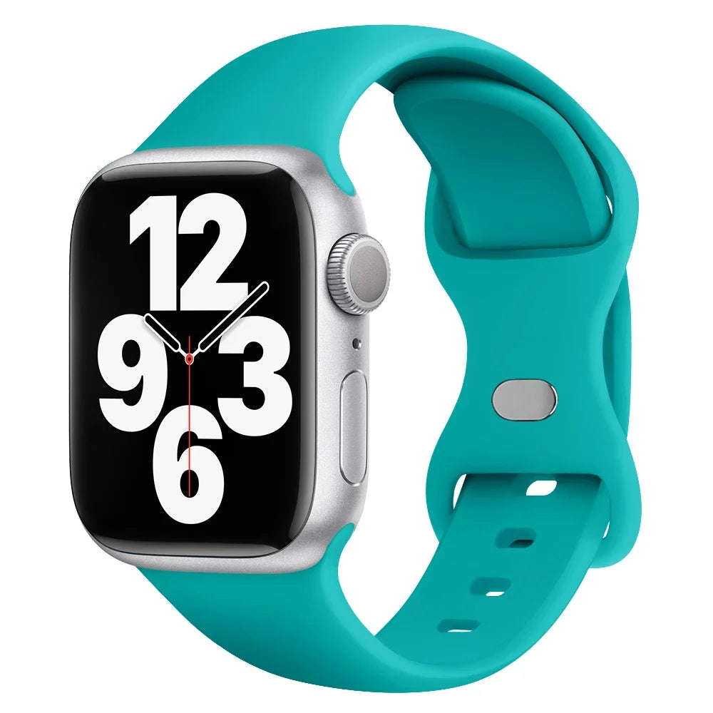 Soft Silicone Band for Apple Watch