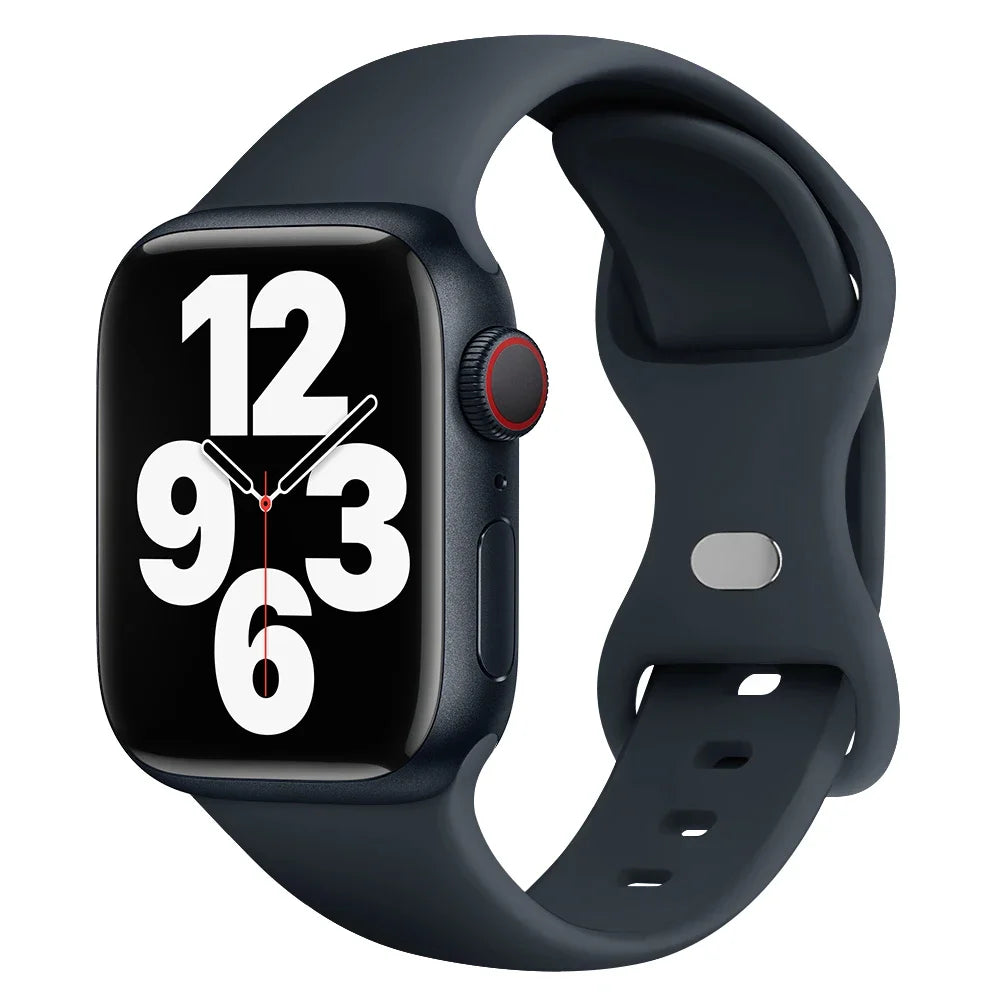 Soft Silicone Band for Apple Watch