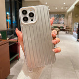 Hard 3D Stripe Phone Case For iPhone