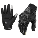 Summer Breathable Non-slip Wear-resistant Full Finger Motorcycle Gloves